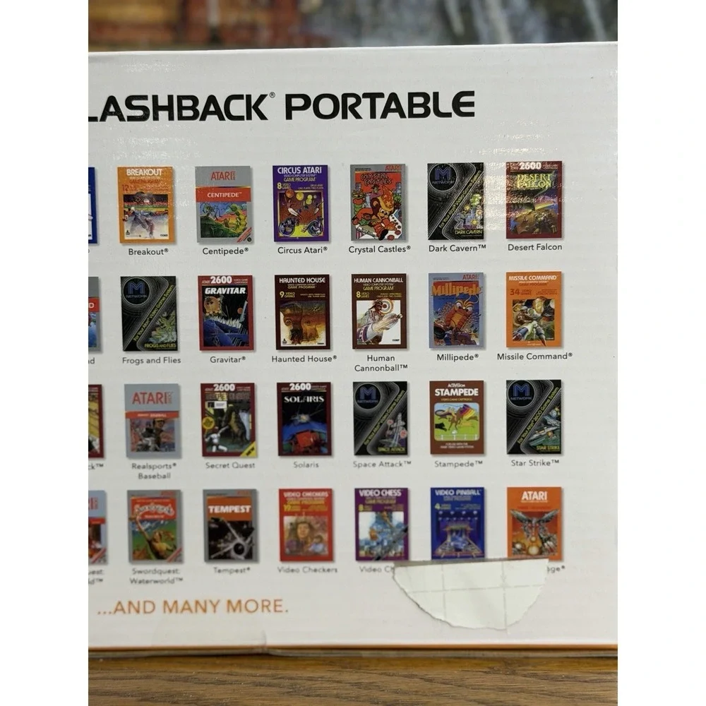 Atari Flashback Portable Deluxe Handheld Console 70 Games Electronic Brand New